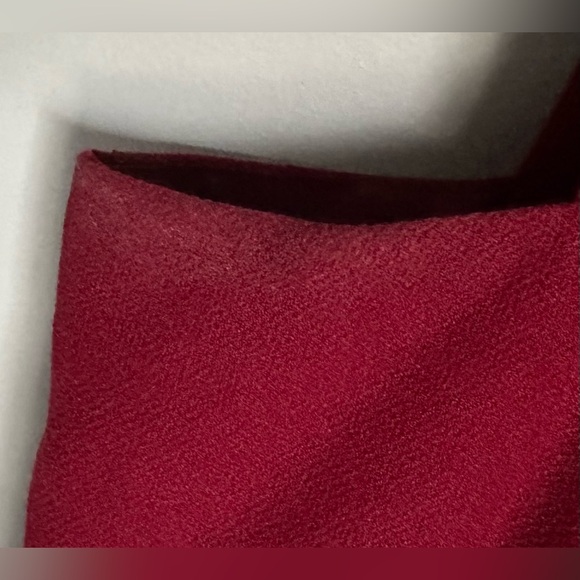 ModCloth Red Sleeveless Fit and Flare Dress with Sweetheart Mesh Neckline XS - Picture 4 of 8